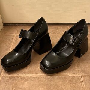 Platform Mary Jane Heels